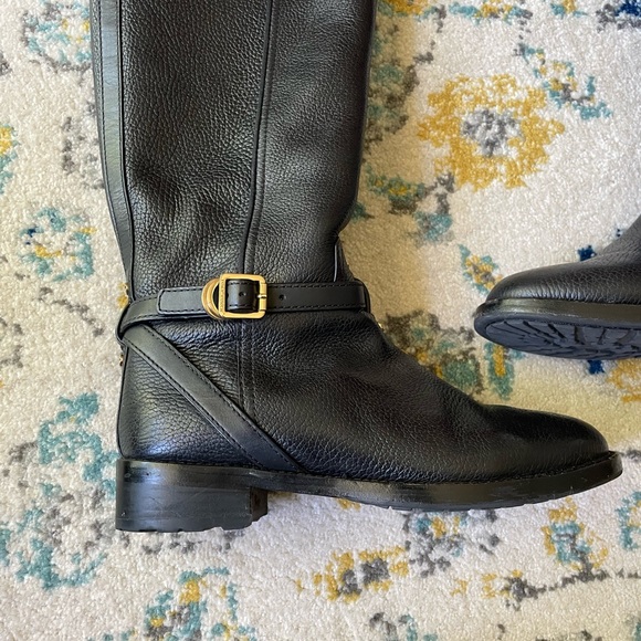 Tory Burch Leather Riding Boots - Picture 8 of 16